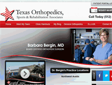 Tablet Screenshot of barbaraberginmd.com